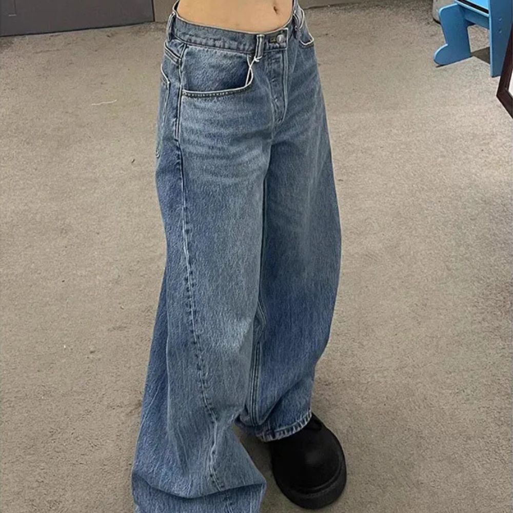 JEAN TAILLE HAUTE WIDE-LEG